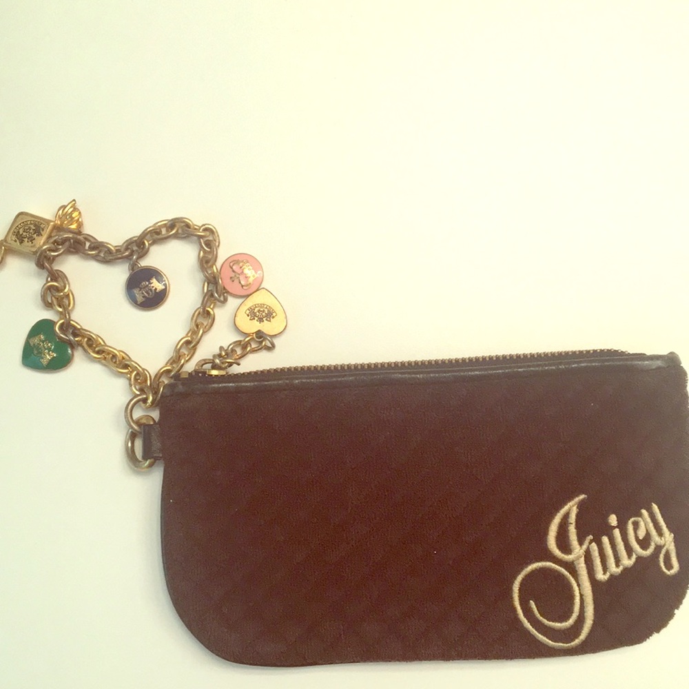 RARE Juicy couture charm bracelet wristlet